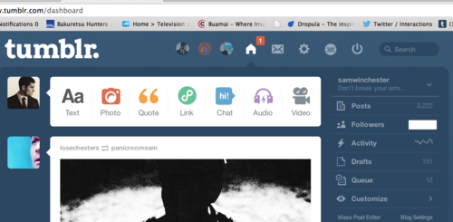 Apparently hacking isn't an issue tumblr wants to deal with.