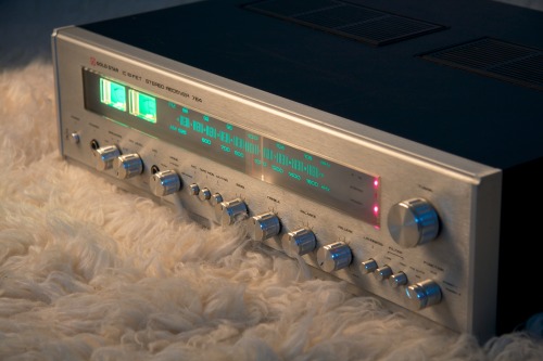 vintage-audio:  GOLDSTAR IC FET STEREO RECEIVER 764 Status: Available at Our Shop. 