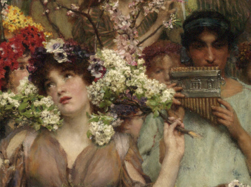 loumargi: Lawrence Alma-Tadema. Spring, 1894.