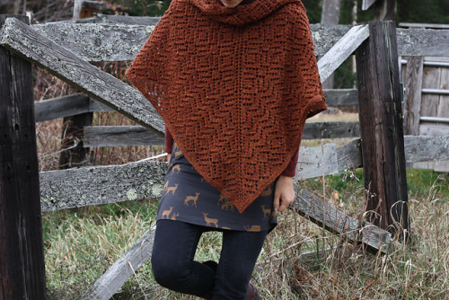 woolintheforest:Gold Rush Shawl by Amy Christoffers