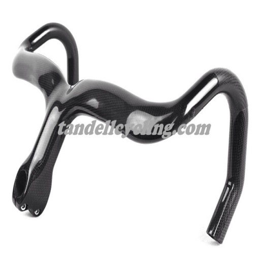 2015 Tandell road bike carbon handlebar stem integrated,super light,315gram,70% T700 and 30%T800 car