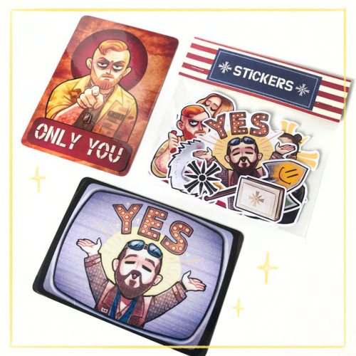 I did it! ＼( ◕ ▽ ◕ )／ Far Cry 5 stickers (+ 2 pocket calendars) are now available in my Tictail shop