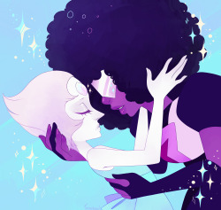 passerineart:  THIS IS PEARLNET…. BACK TOGETHER…..this episode was too amazing for me to not make a screencap redraw of ? get this print   ✧   HERE ✧   