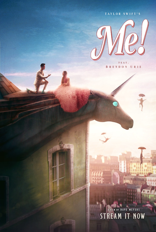 @taylorswift - Me! (feat. Brendon Urie)Music video poster
