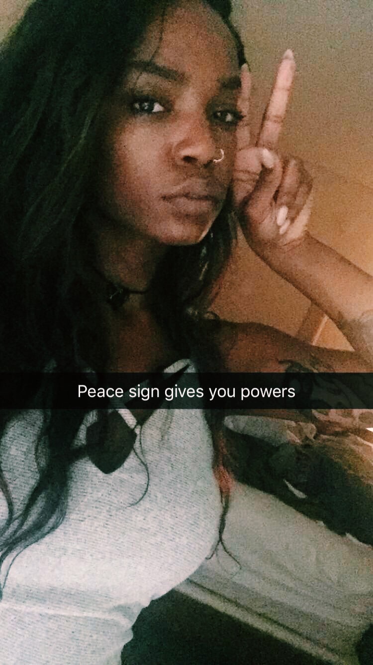 peathefeary:  When you try to do weird poses to show off new tats…  Add me on snapchat