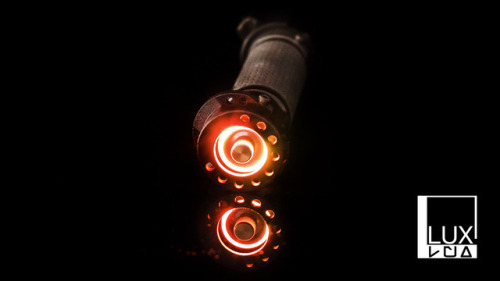 Corran Horn custom saber made with a real motorcycle handle