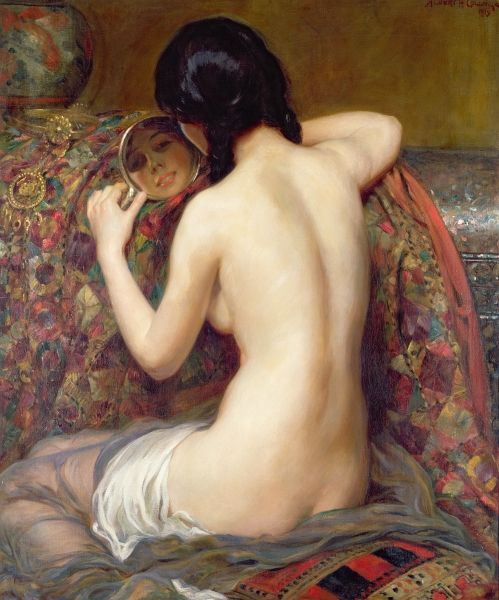 Albert Henry Collings - 1868-1947‘A reflection’, 1919