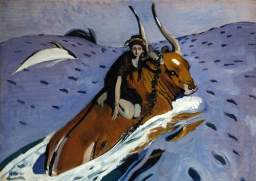 artist-serov:The Rape of Europa, 1910, Valentin Serov