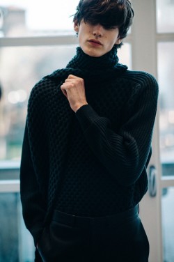 damplaundry:  Elias De Poot at Jil Sander F/W 2016 by Adam Katz Sinding 