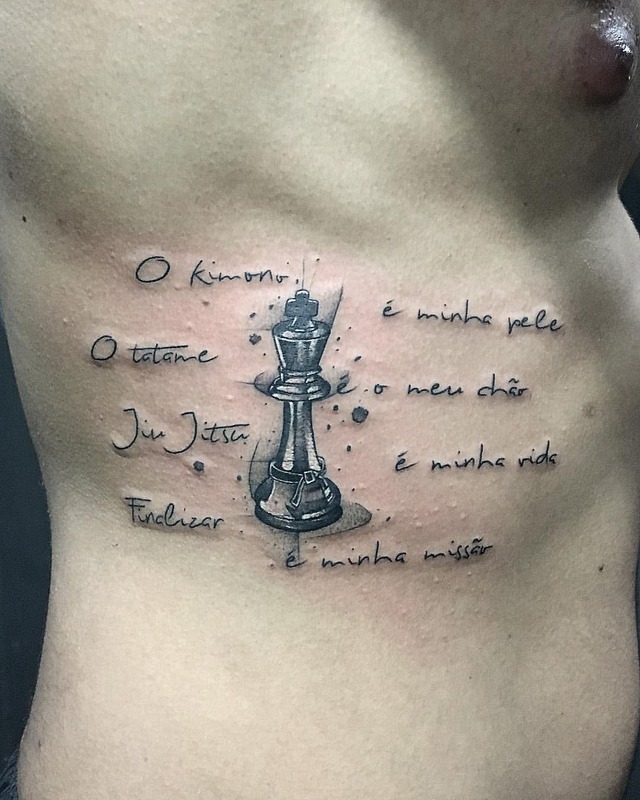 Resultado de imagem para peça de xadrez tattoo