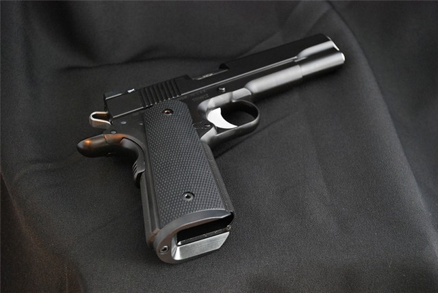 gunrunnerhell:  Dan Wesson Valor A fairly high end 1911 with an MSRP of about $2,000+.