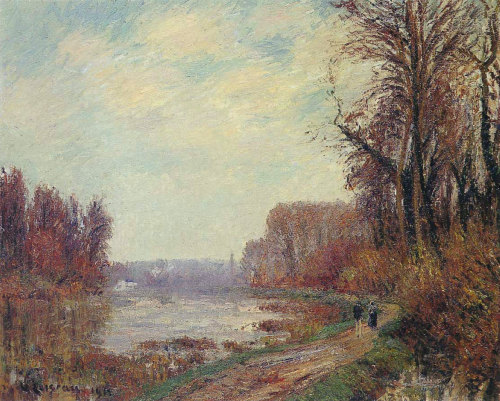 Woods by the Oise River, 1919, Gustave Loiseauwww.wikiart.org/en/gustave-loiseau/woods-by-th