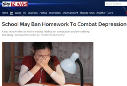 daddybearthings:  kennysass:  da-snek-mama:  lil-miss-eidi:  infernal-beggar:  biphoenix:  finally  OH MY FUCKING GOD PLEASE  Years too late. Yeeeeeeeears too late.  PLEEEEEEEEEASE DO  PLEASE   Homework is making children depressed? Gtfoh  Here in the