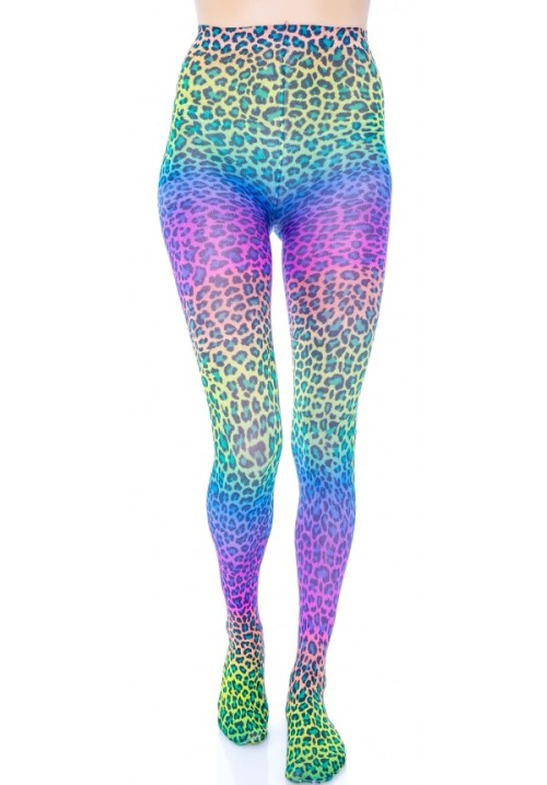 dcwttaoo1:ijustwantprettythings:Turn yo’ legs into Lisa Frank for only บ.90  rainbow leopard 20615 