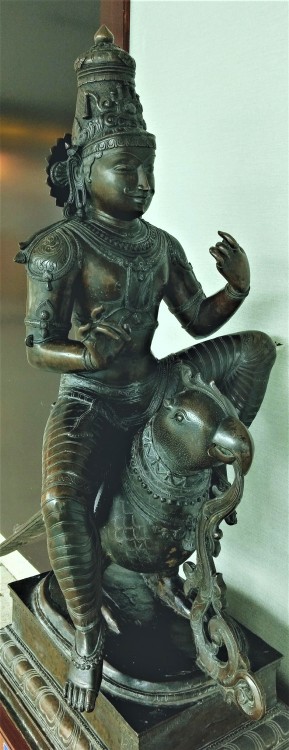 Kamadeva bronze from Tamil Nadu