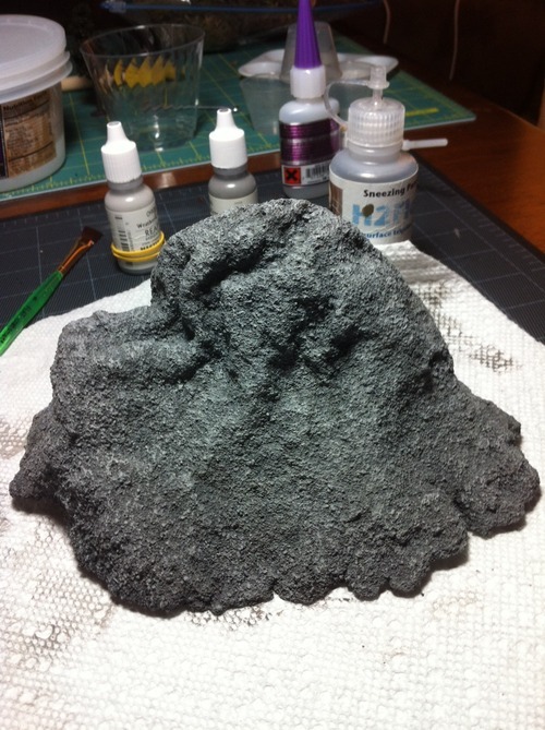 My first XPS foam terrain piece - C&C much appreciated! Credit in comments.  : r/mordheim