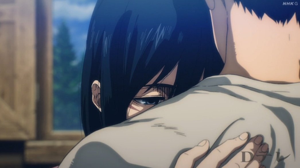 Mikasa Cabin Scene explained in attack on titan anime finale or last e, Attack On Titan