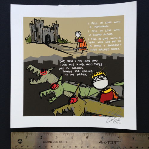 explodingdog:I just add a bunch of very affordable mini prints to Building a World.I found these while cleaning out my studio. There is only one or two available of most. We’ll ship them as quick as we can.