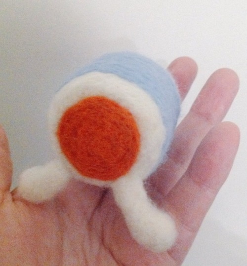   Needle felted Don-Chan from Taiko no Tatsujin/太鼓の達人  