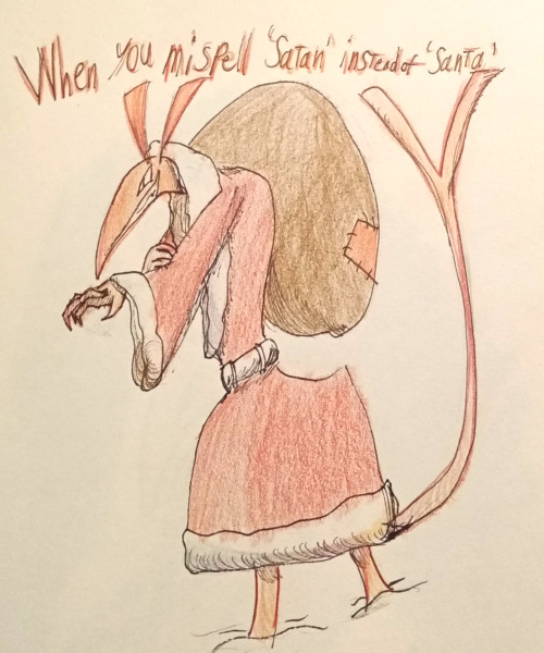 Kinda Late To Whole Santa Satan Thing But My Internet Was Broken So ... Here It Is!
