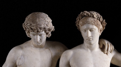 the-book-i-havent-read:Castor and Pollux (San Ildefonso Group), detail,  1st century ADMuseo del Pra