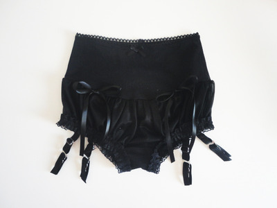bettiefatal:  Bubbble Lace Garter Bloomer - Sold Out