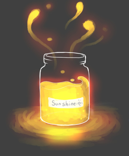 beju-lia - Today was a bleak day, so I made some Jars filled with...