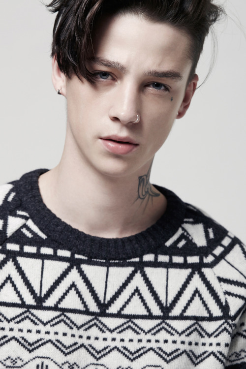 in-the-glory:  strangeforeignbeauty:  Ash Stymest for Eloq FW 2014  Oh sweet Jesus he’s still perfection.