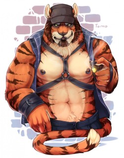 chrispywolf:  Eyes of the Tiger - EvaneArt