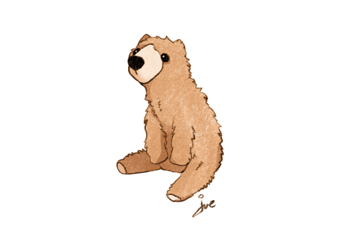 Hoagy the bear, commission for @gentleindigo