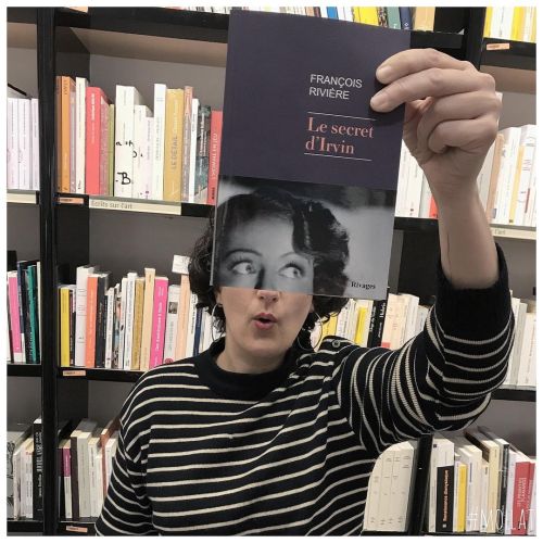 #bookfacemollat avec Le secret d’Irvin, François Rivière @editionsrivages #bookface #sleeveface #lib