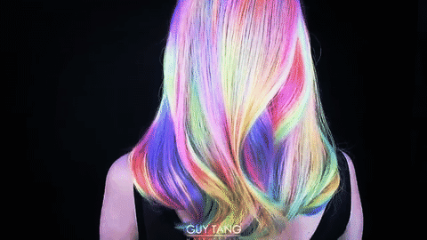 dyed hair everywhere — Guy Tang's stunning hair art