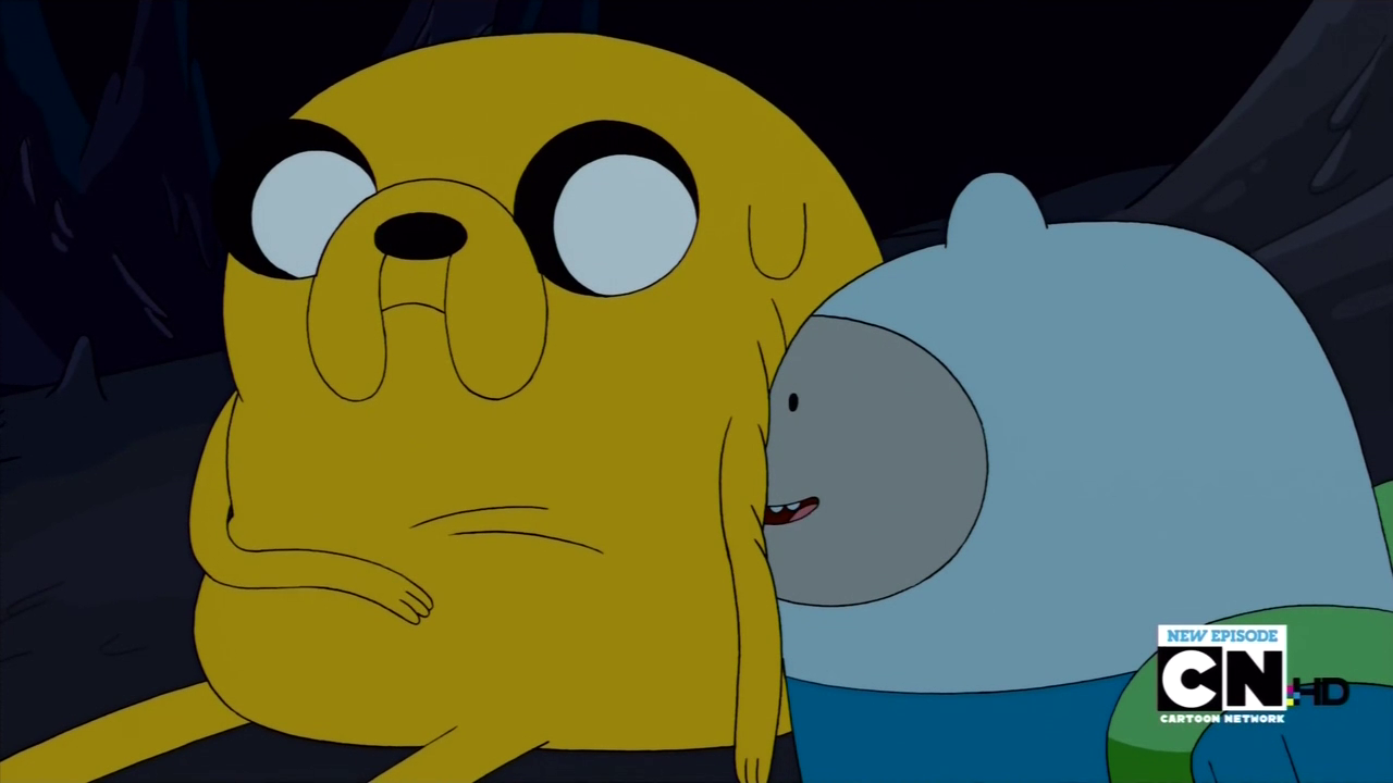 Finn & Jake with Man Face