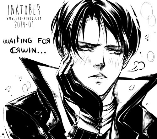 ero-pinku:  Levi ♥ Some inktober piccus~ I have a lot of more but I stopped uploading