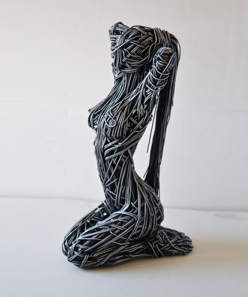 fer1972:Amazing Wire Sculpture by Richard Stainthorp