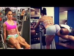 fitnessbabelr:  Claudia SamPedro making it happen - Click here for more fitness motivation