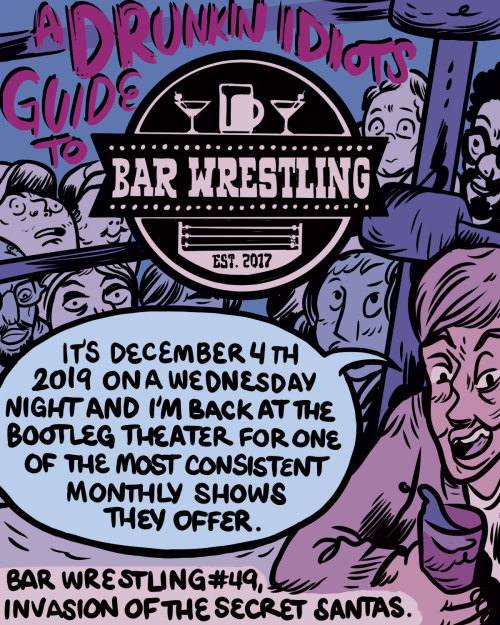 Andrew Greenstone 2019,Bar Wrestling at Bootleg Theater