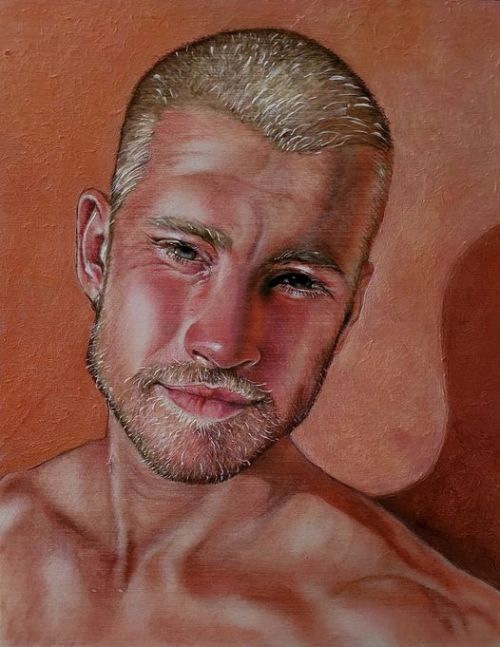 alanspazzaliartist:Javier Trelis Sempere“MEDITERRANEAN  SUN&quot;Study of lights and leftovers!!!Always learning and experimenting. 40x30 cms.Soft pastel and acrylic on wooden board.