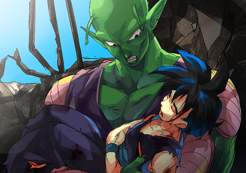 sociopatiaparaprincipiantes:  Dragon Ball Z Art by:  http://umintsu.deviantart.com/