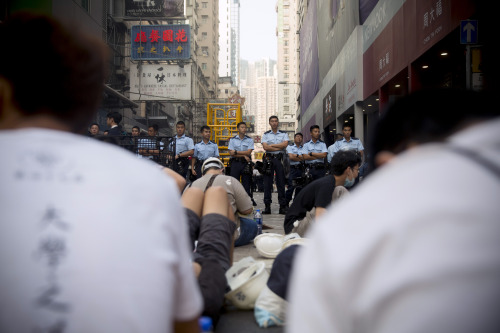 bloombergphotos:Mong Kok Unoccupied                                                              H