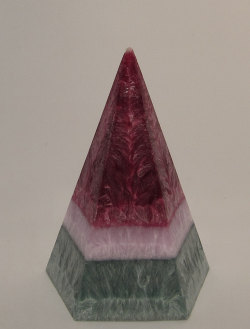 wickedclothes:  Vegan Wax Pyramid Candle