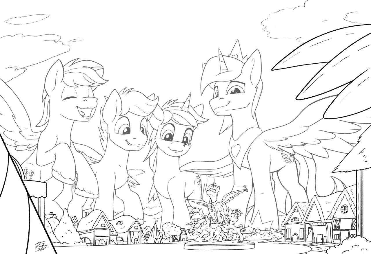 Sketch Commission Batch Finished Sketch commissions from last week. More to come! For MysteryL , StrikerBlue , StarPony, 