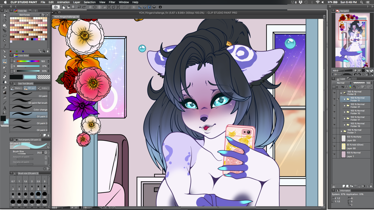 I thought I was gonna be able to finish her up this weekend but nah…c'est ma vieSo here’s a WIP until next weekend