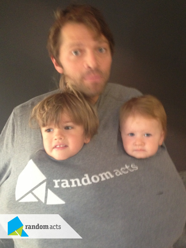 therandomactorg:  We asked our fearless Co-founder, Misha Collins to test drive some