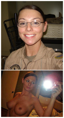 dailyhott:  Military Babe Meet a girl that will take it off for you!