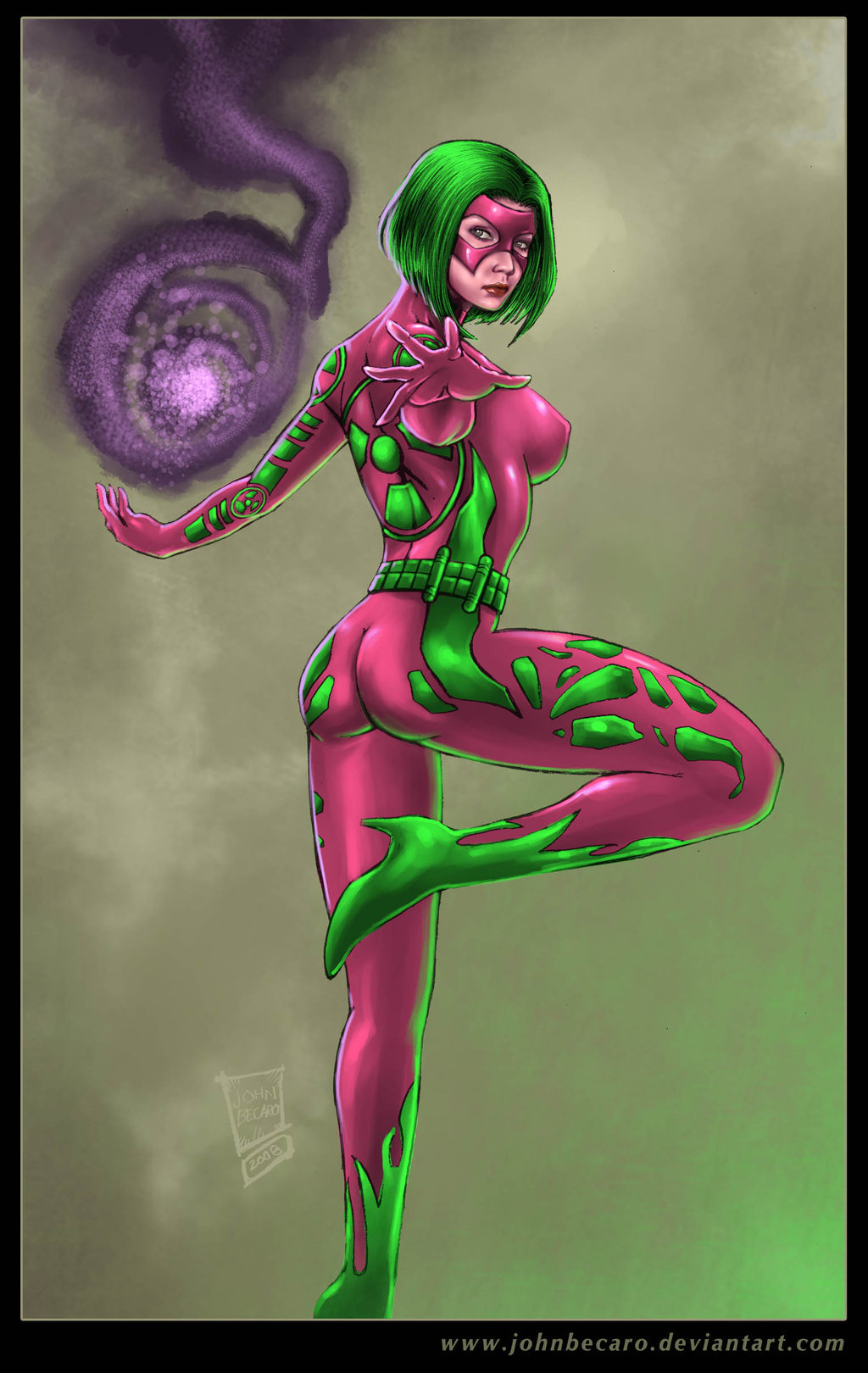 fantasy-scifi:  Commission:ATOMIC FLUXby johnbecaro
