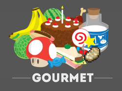 dotcore:  Gourmet.by Mark Nelson. Available