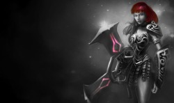 Monochromatic Splash Art: Warrior Princess