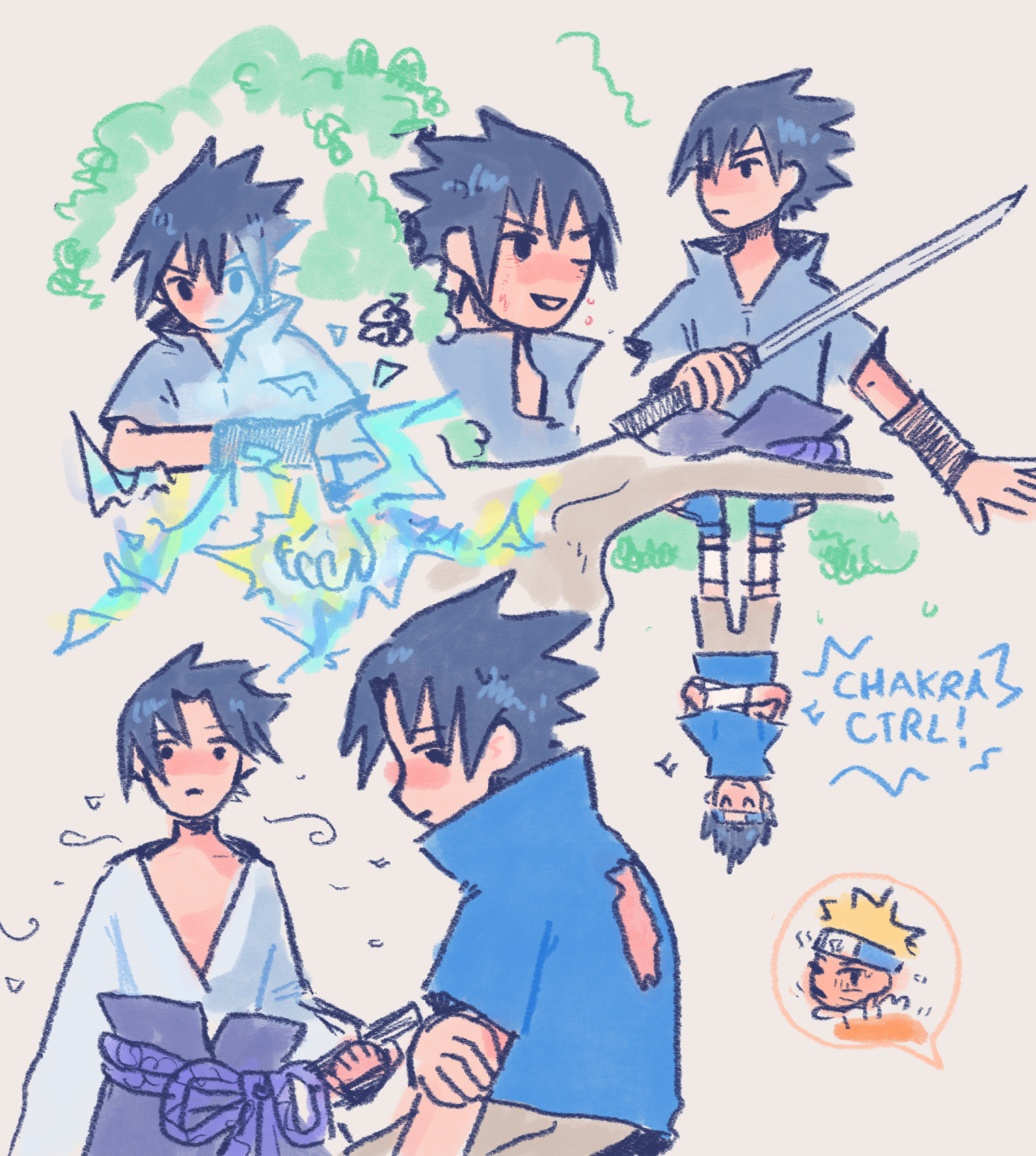 Image tagged with Sasuke clássico Sasuke shippuden Fanart on Tumblr