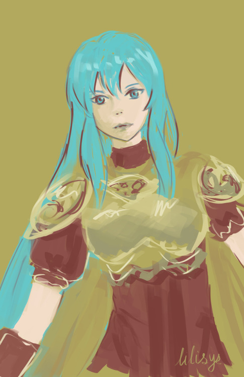 Doodle of Eirika before bed